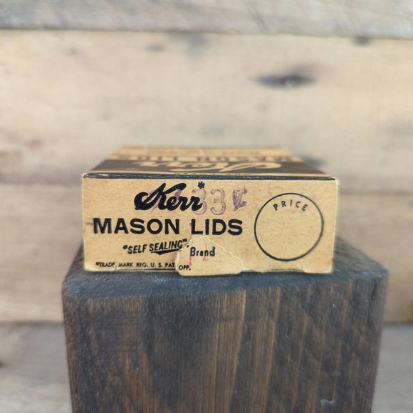 Vintage 1930s Kerr Mason Lids / Ephemera - Picture 4 of 8